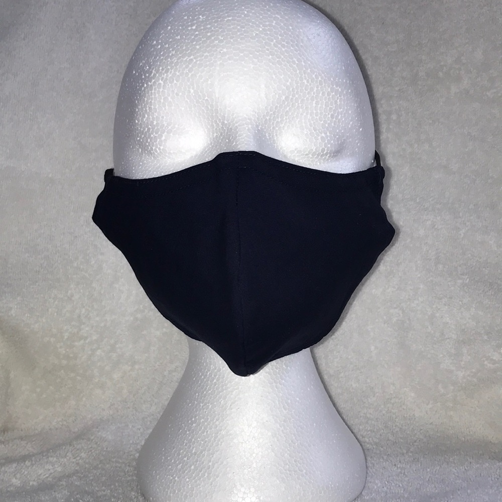 S/M Monogrammed Masks Navy